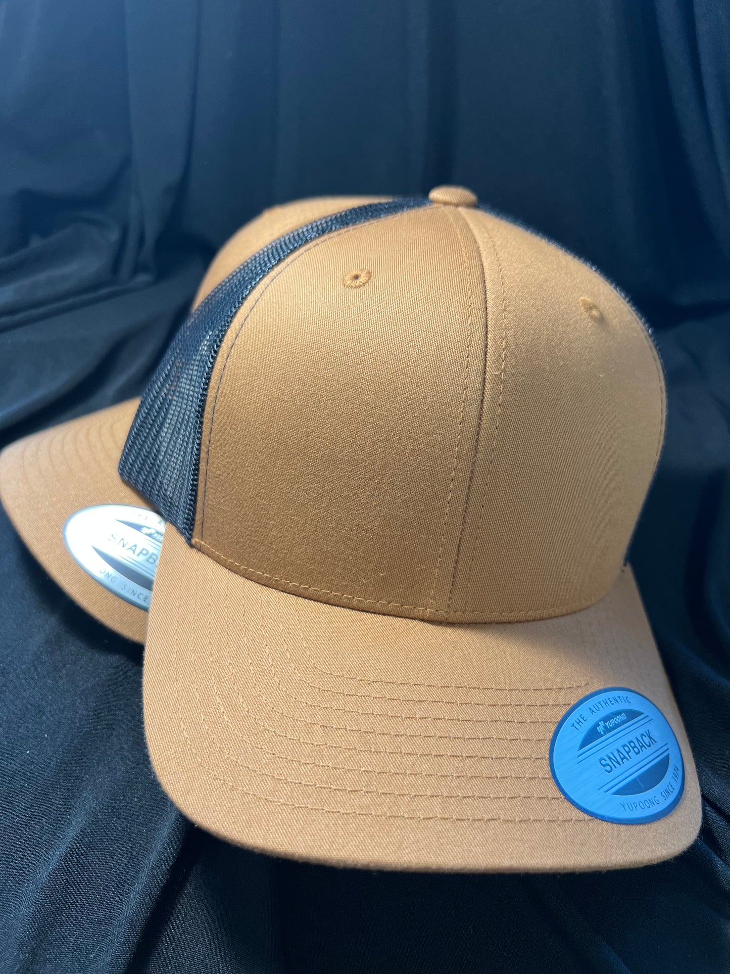 Brown w/ Black Trucker Hat