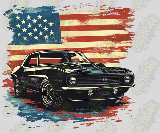 America's Car DTF Transfer