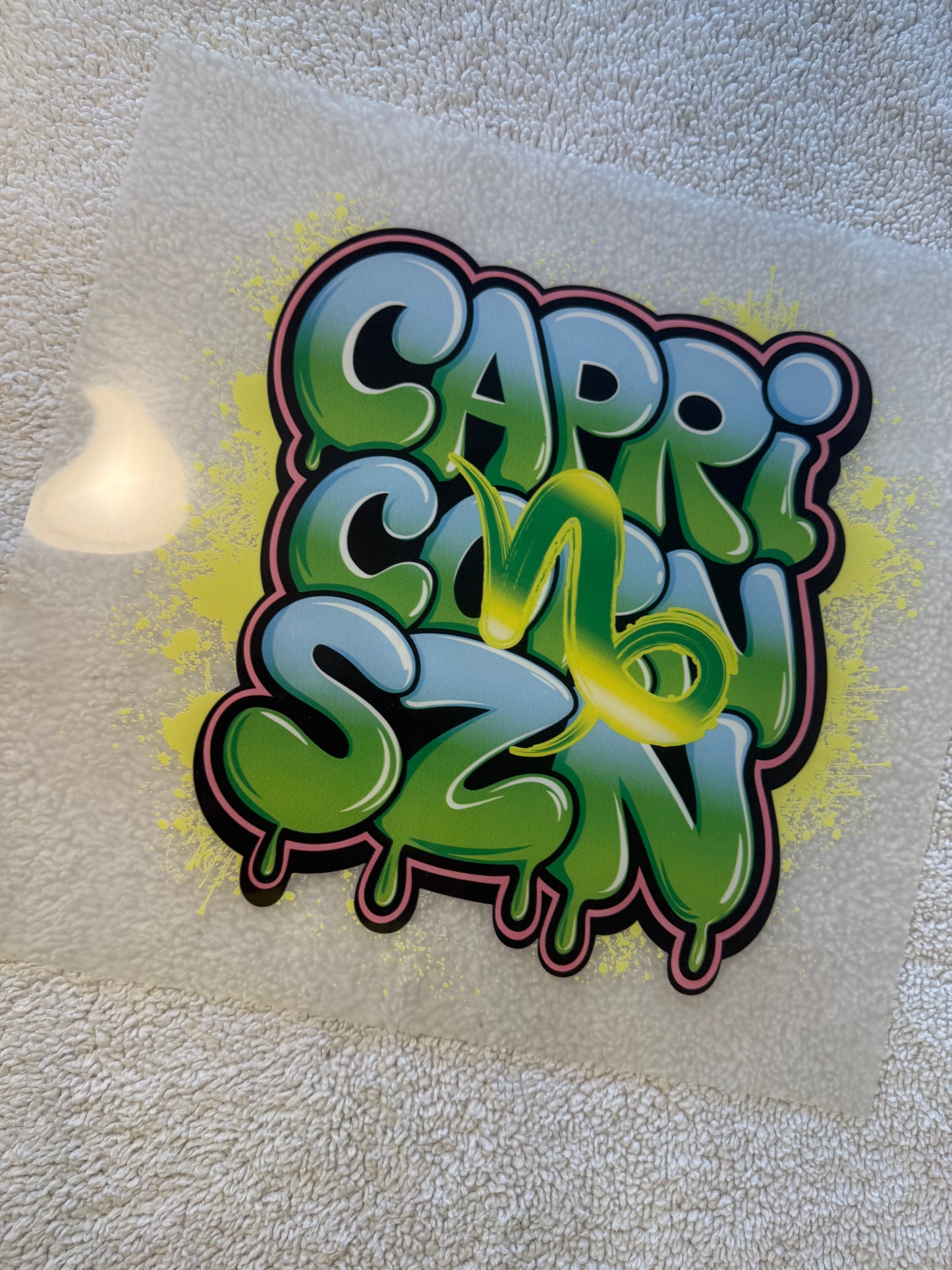Graffiti Zodiac DTF Transfer Bundles