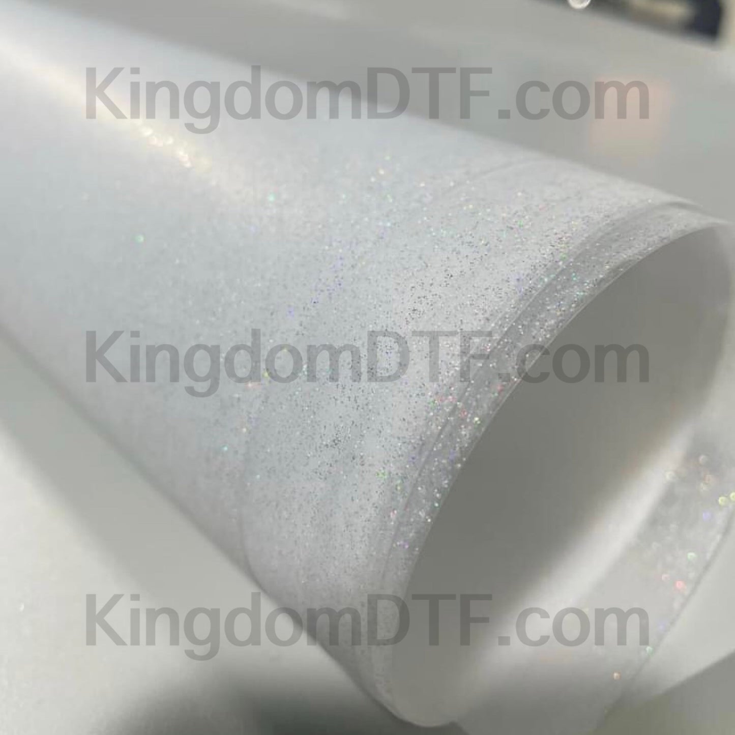 DTF Glitter Film Roll 12" x 65' Feet (20m) - Cold Peel