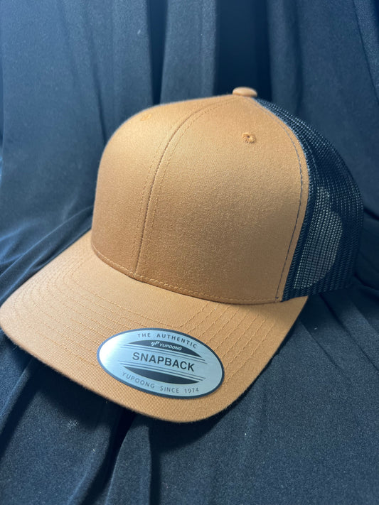 Brown w/ Black Trucker Hat