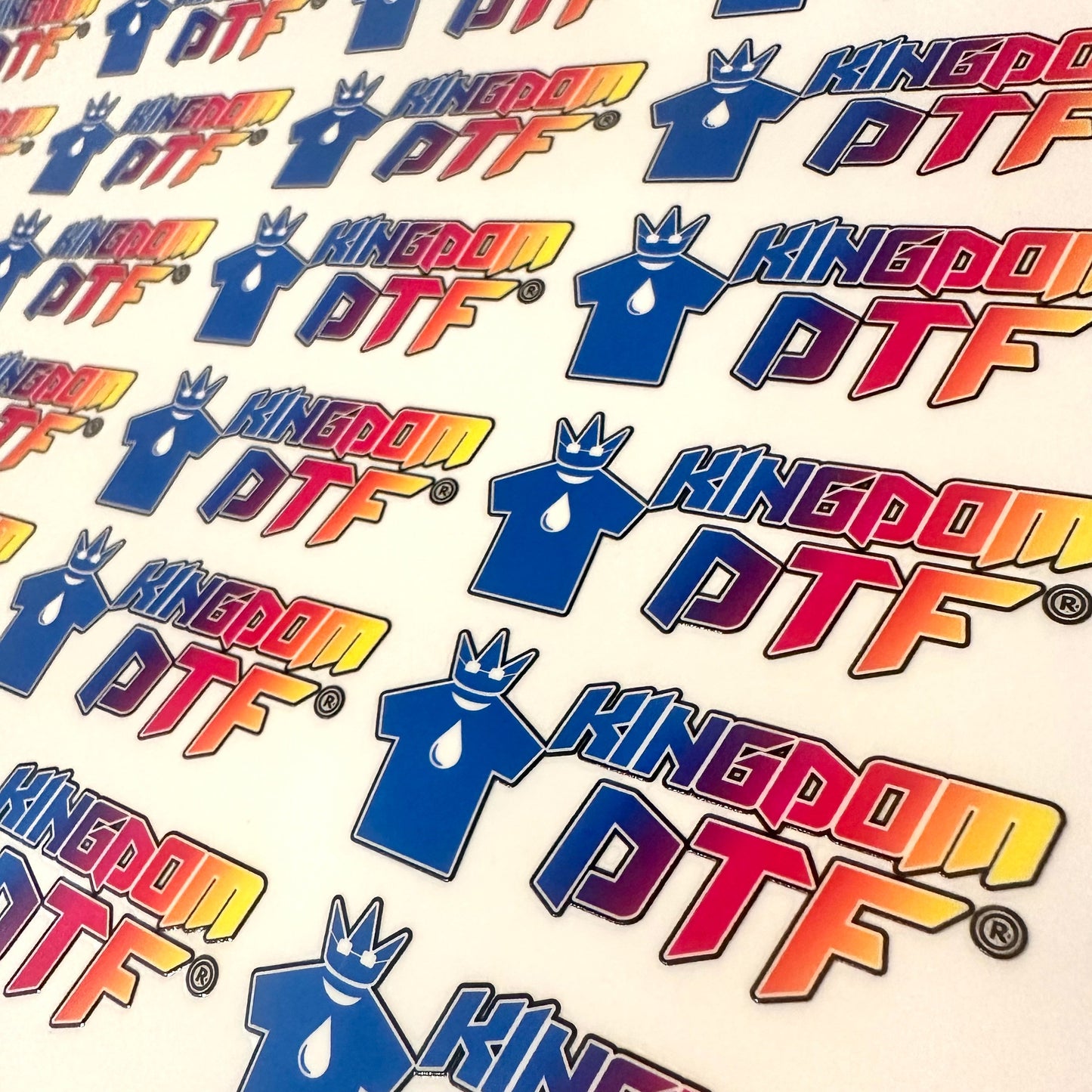 UV DTF CLEAR Film 24" x 328' (100m) - A+B Film Roll Set (CLEAR)