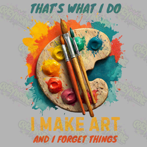 I Make Art (Painter) T-Shirt