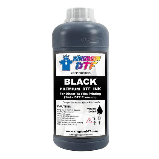 DTF Black  Ink - Best Direct To Film Ink (DTF ink) for Desktop & Wide Format DTF Printers