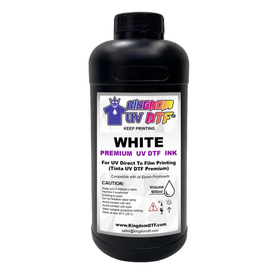 UV DTF White Ink - Best Ultraviolet Direct To Film Ink (UV DTF ink)